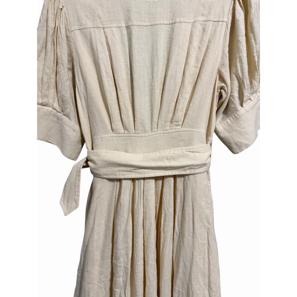 Free People Heart This Midi Dress Ivory Women's Size Medium - Picture 8 of 15